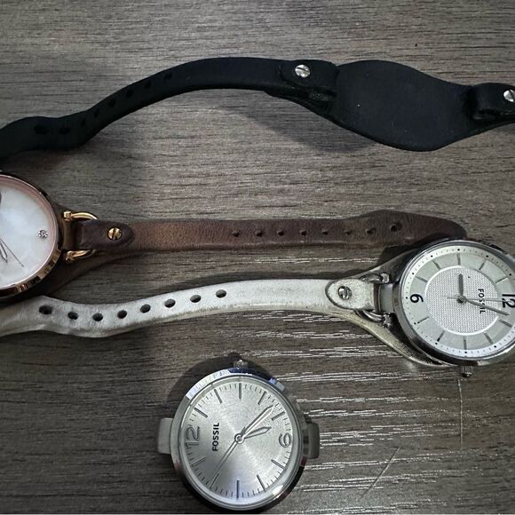 FOSSIL | Watch + Extra strap Bundle | 3 faces, 3 straps - Picture 9 of 9